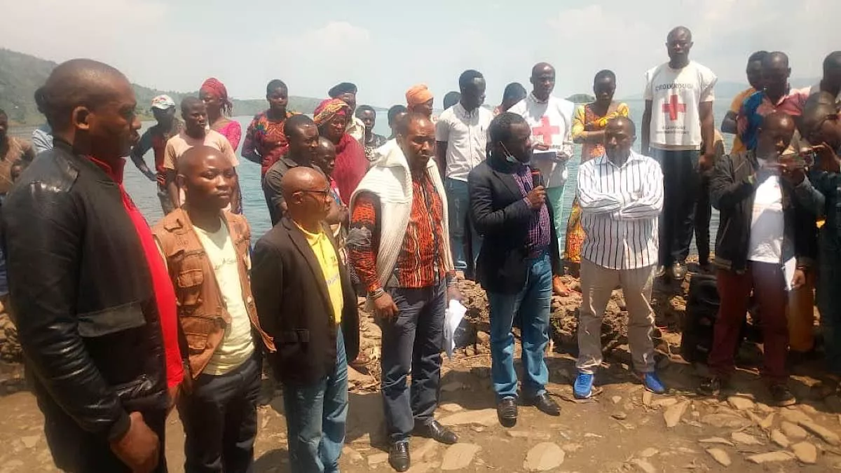 Naufrage sur le Lac Kivu : arrivée à Kalehe d’une délégation du gouvernement provincial pour évaluer les dégâts