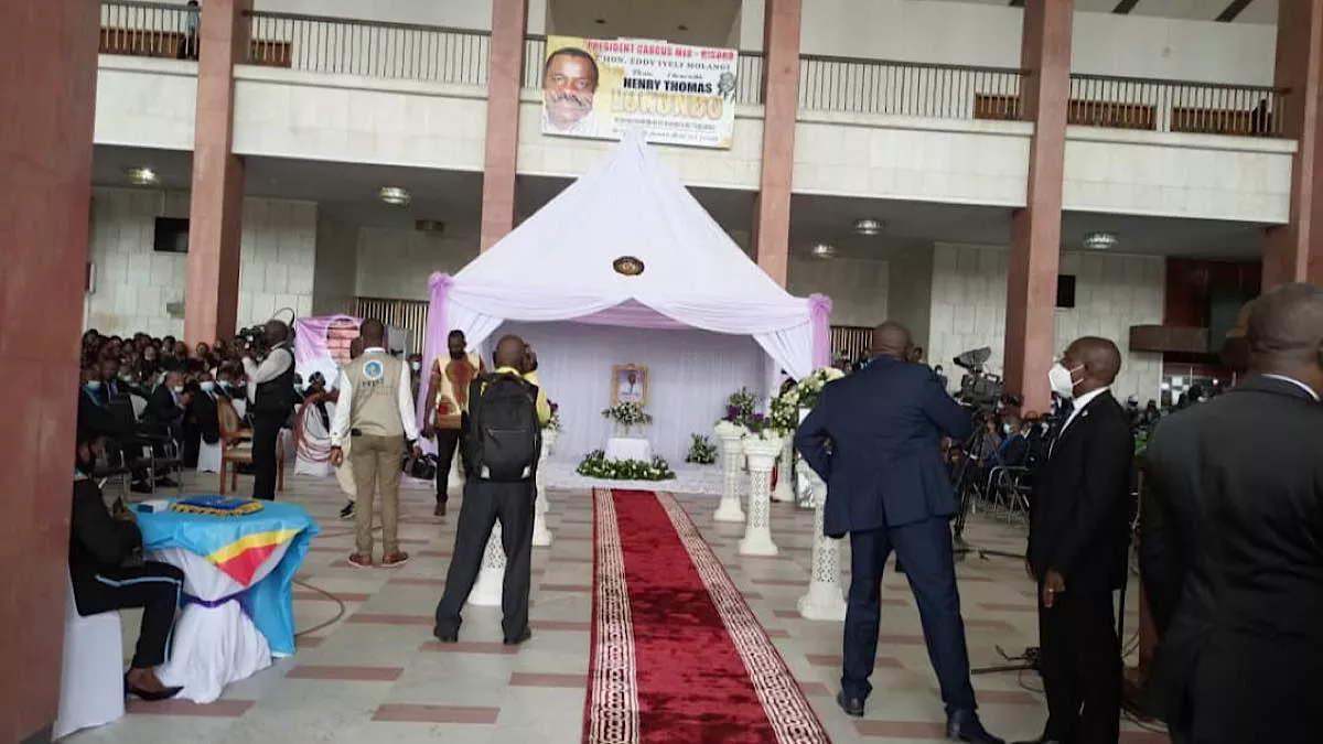 RDC : les derniers hommages ce mardi de Henri-Thomas Lokondo