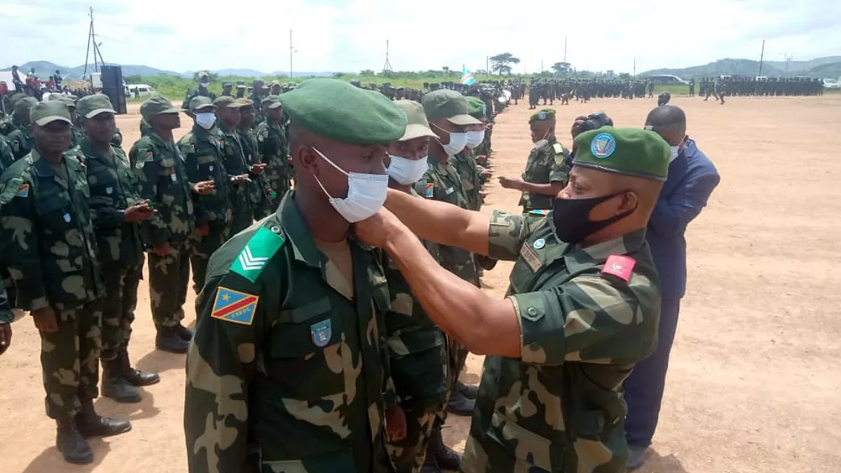 Haut-Katanga : la troisième promotion de l’école militaire Mura de Likasi obtient la moyenne de 88,8%