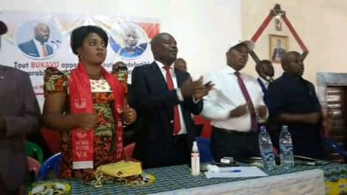 Bukavu : “Je suis heureux de réaliser que le peuple reste attaché à son leader, l’honorable Vital Kamerhe”, Alfred Maisha