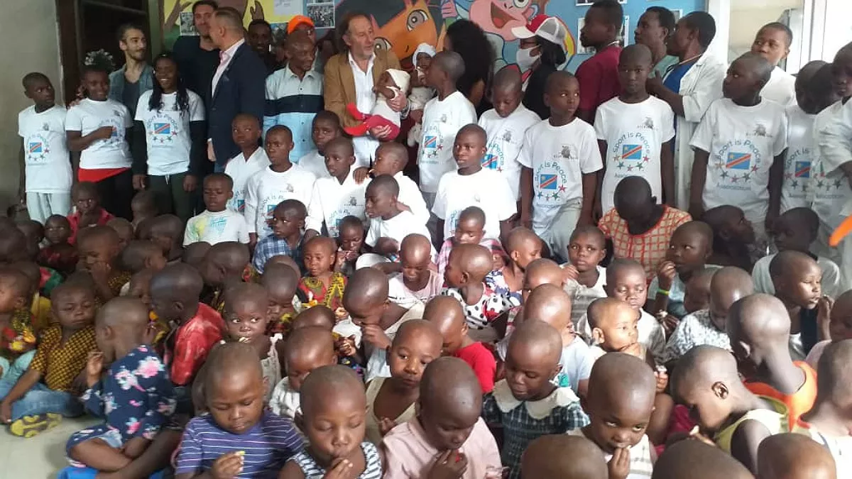 Goma: ” Il ne faut pas être millionnaire pour aider les orphelins” (Eric Cormier)