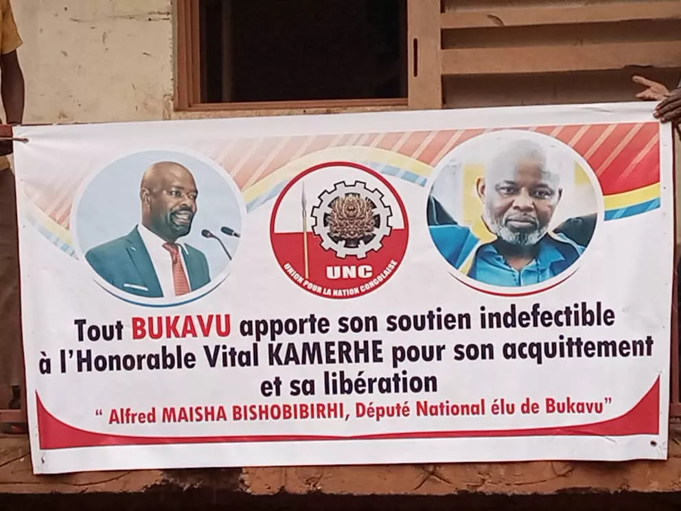 Bukavu- dossier Kamerhe : le député national Alfred Maisha réactive la base pour un soutien “tous azimuts” à leur président national