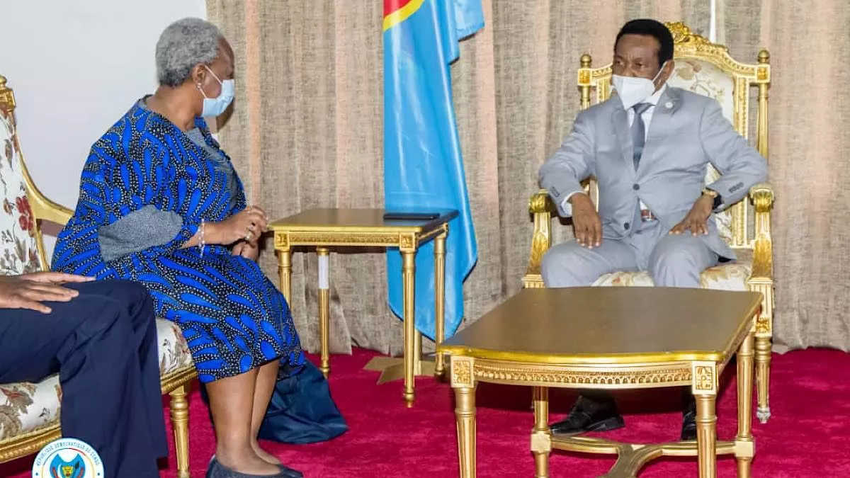 RDC : la cheffe de la Monusco a échangé avec Mboso N’kodia