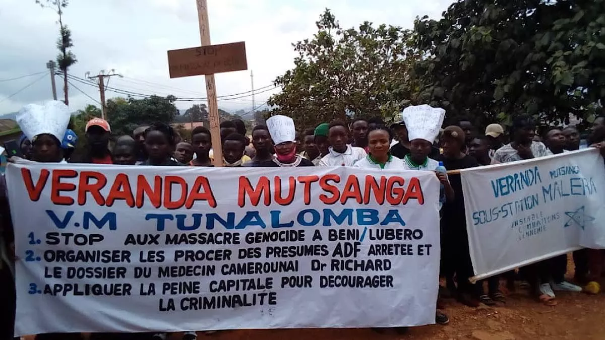 Beni : une information judiciaire ouverte contre un leader de Véranda Mutsanga et ses acolytes