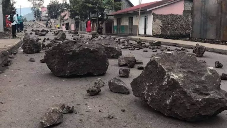 Nord Kivu Goma manifestations