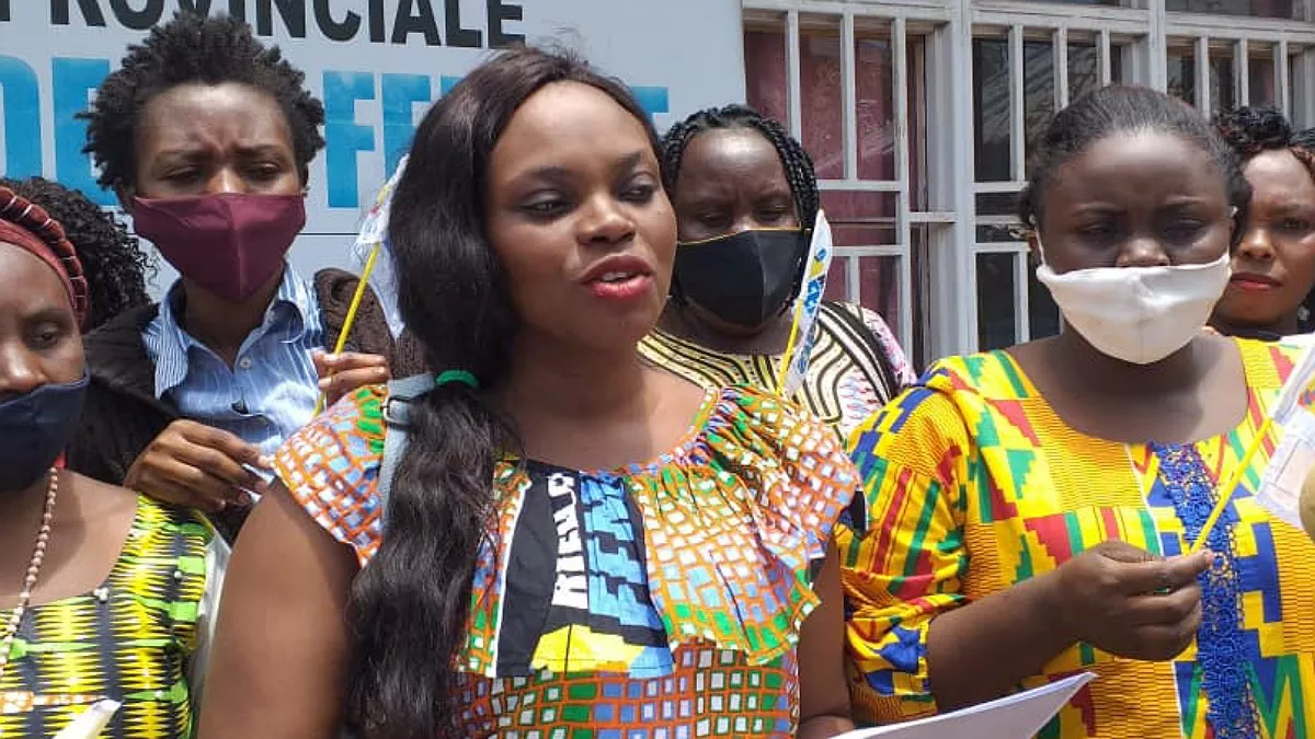 Goma : le mouvement rien sans les femmes plaident pour l’égalité entre homme et femme dans le prochain gouvernement