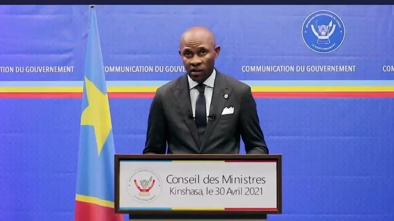 Patrick Muyaya Porte Parole du Gouvernement RDC