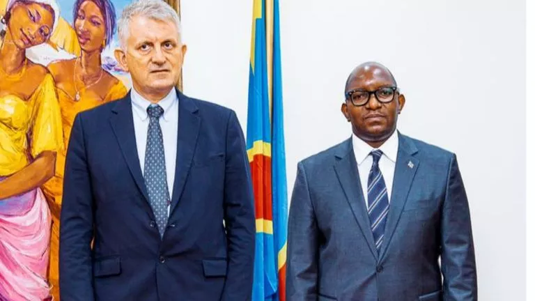 Jean-Marc Châtaigner et Jean-Michel Sama Lukonde