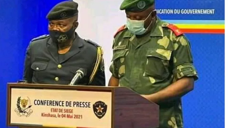 porte-parole de l'armée Richard Kasonga