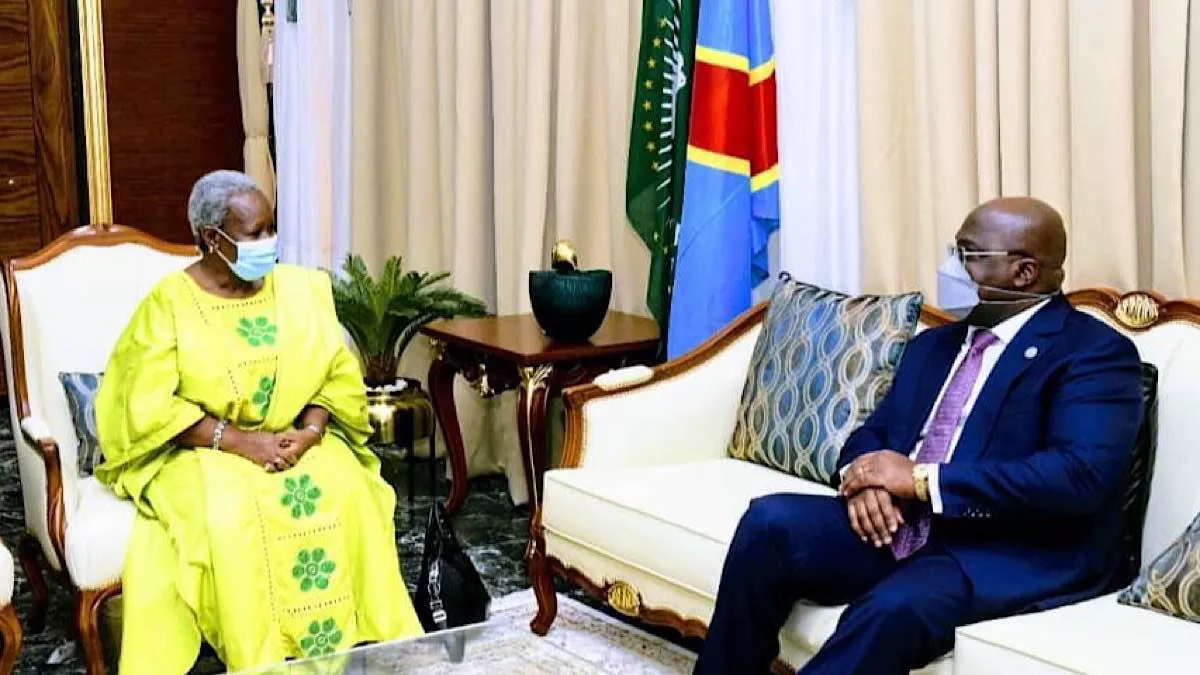 Etat de siège : Félix Tshisekedi et Bintou Keita ont échangé notamment sur la l’accompagnement de la MONUSCO