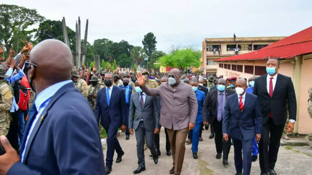 Kinshasa : à l’INBTP et à l’UPN, Félix Tshisekedi a promis aux étudiants, des solutions rapides à leurs problèmes