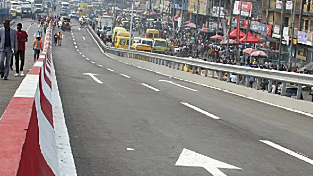 Kinshasa : le saut-de-mouton du marché de la Liberté sera ouvert ce vendredi à la circulation
