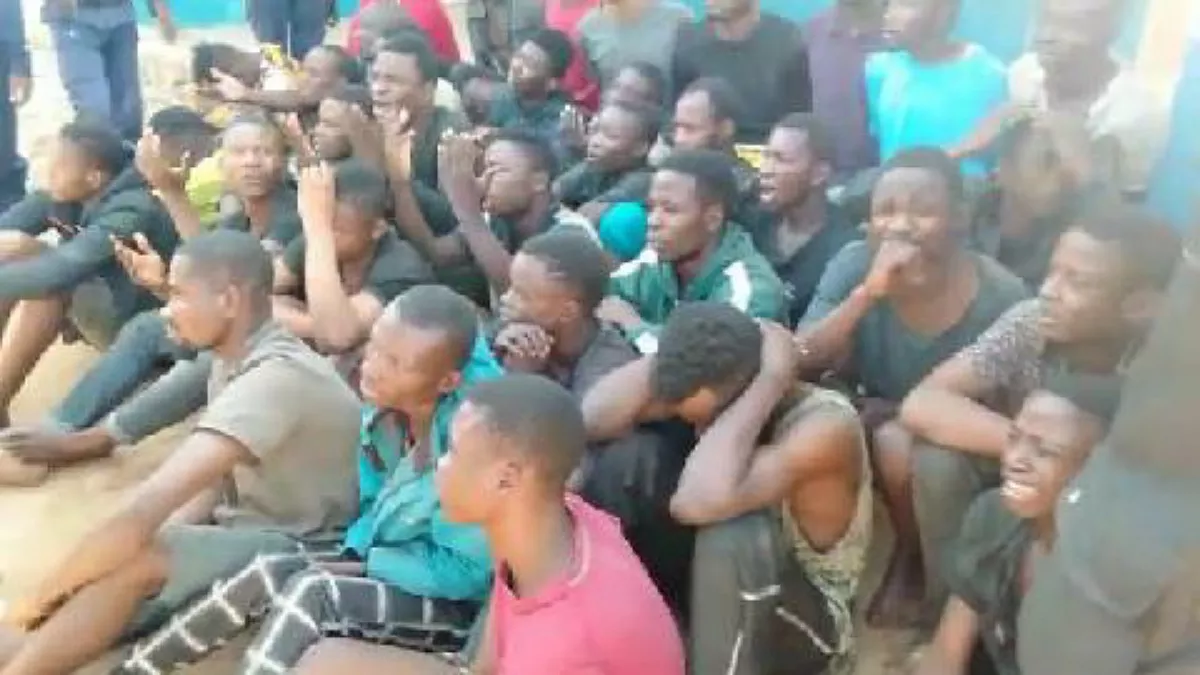 Haut-Katanga : plusieurs présumés bandits arrêtés et présentés au maire de la ville de Kasumbalesa