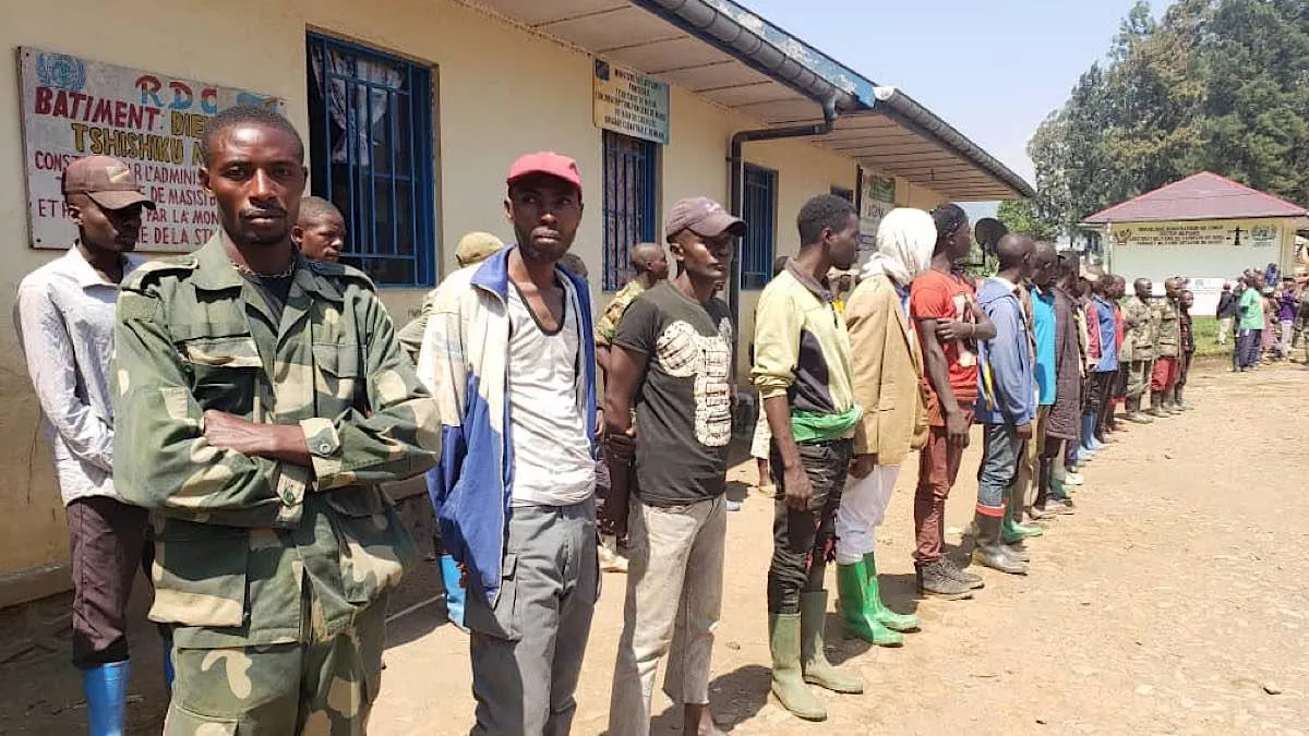 Nord-Kivu : plus de 60 combattants de la milice APCLS se sont rendus aux autorités
