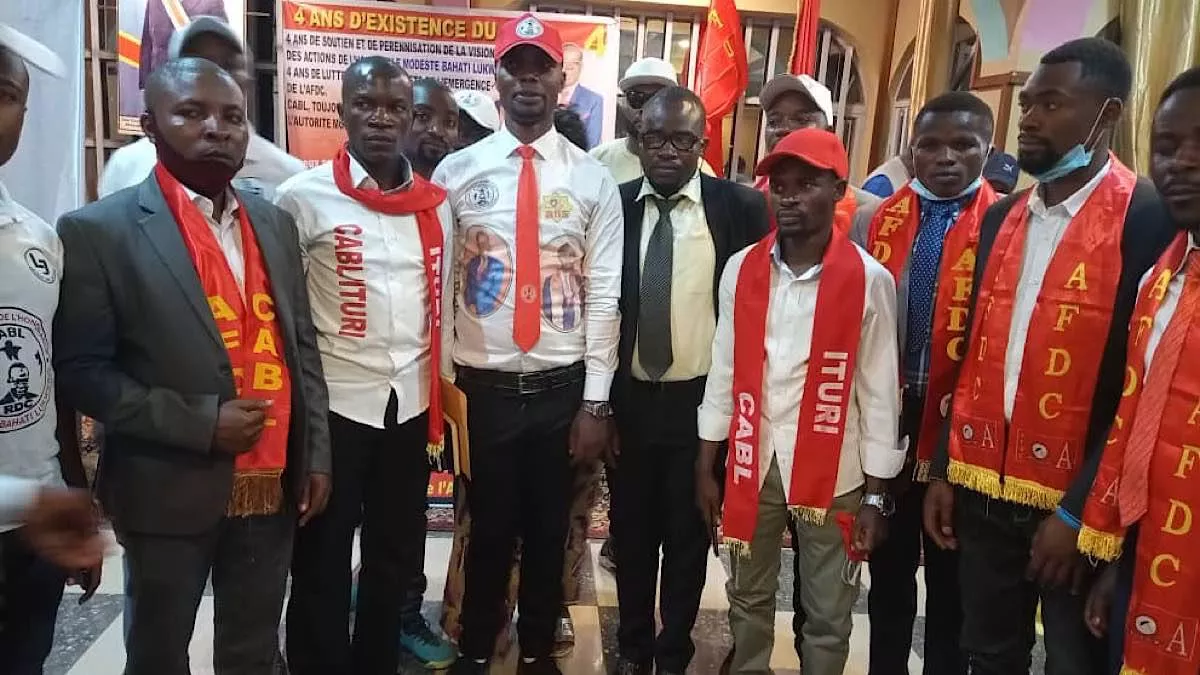 Sud-Kivu : 4 ans se sont écroulés depuis sa création, le CABL renouvelle sa loyauté à Bahati Lukwebo