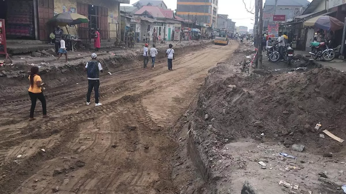 Kinshasa : début des travaux de réhabilitation sur le tronçon Kimwenza-Kapela et Kimwenza-Mbole