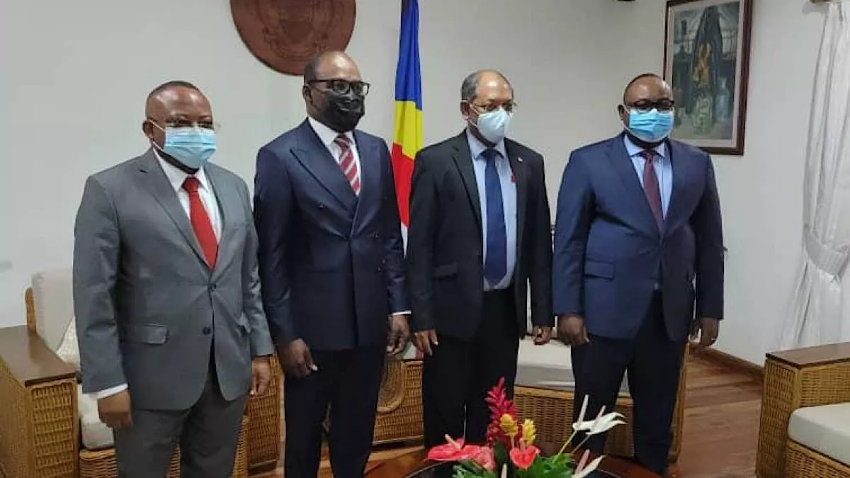 RDC-SADC : la délégation congolaise conduite par Nicolas Kazadi rencontre le vice-président des Seychelles pour obtenir le soutien de Faustin Luange