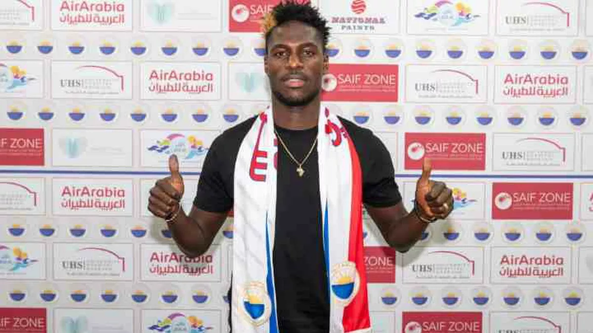Sport : Ben Malango Nginta s’engage pour 3 saisons à Sharjah FC