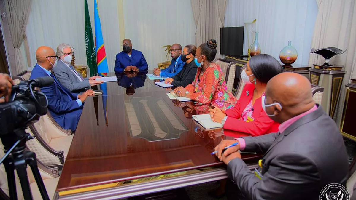 Jeux de la Francophonie : Félix Tshisekedi a échangé avec une délégation de l’OIF sur l’évaluation des préparatifs