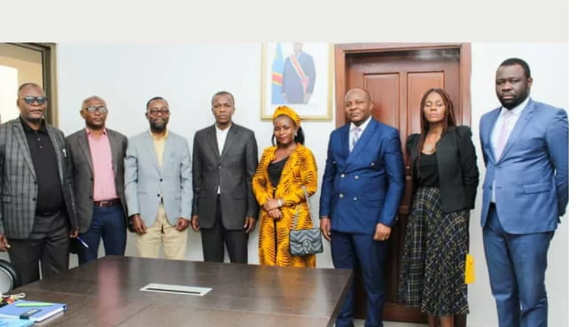 Sud-Kivu : voici le condensé du plaidoyer de la présidente du CPJ auprès du ministre de la jeunesse à Kinshasa