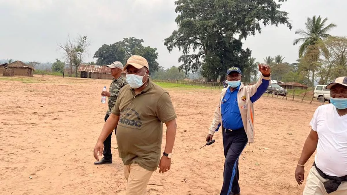 RDC-Projet PRISE : le ministre François Rubota en tournée dans le Grand Kasai pour inspecter les travaux dudit projet