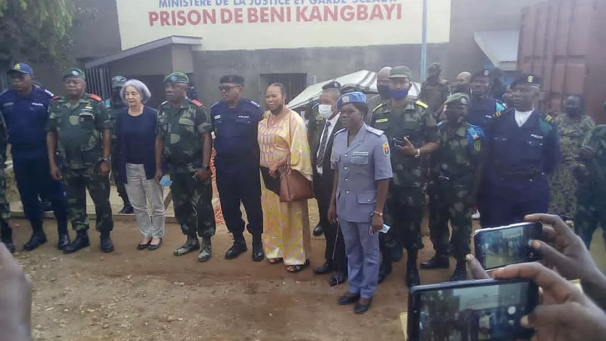 Beni : après réfection, la MONUSCO remet officiellement la prison de Kangbayi aux autorités