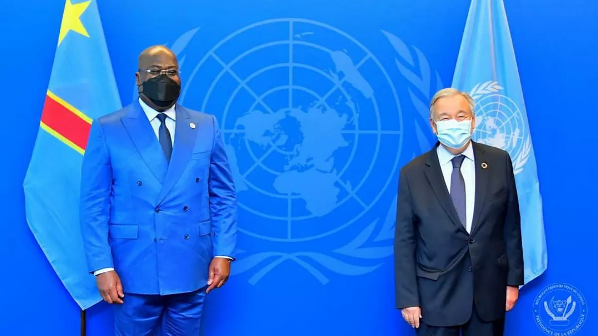 ONU : Félix Tshisekedi a échangé avec Antonio Guterres