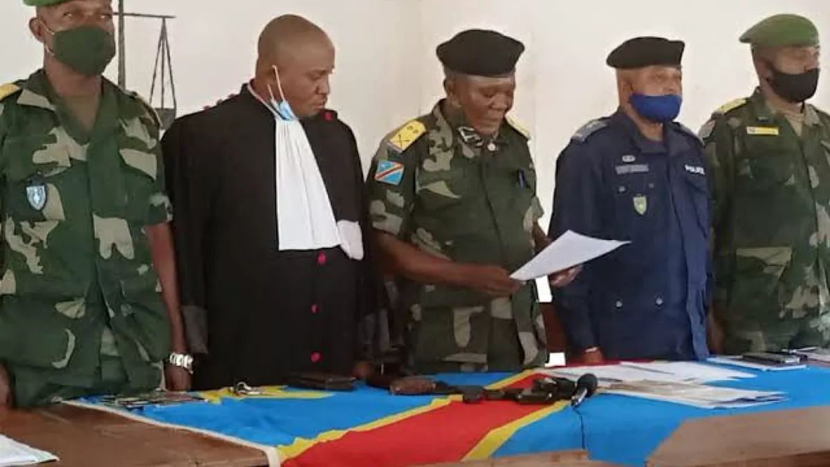 Ituri : le lieutenant FARDC Trésor Kibonge condamné à la peine de mort