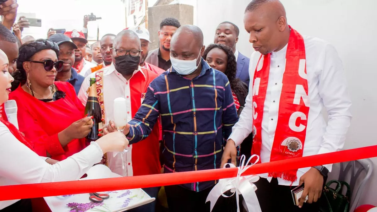 Kinshasa : Un nouveau siège de la fédération nationale des jeunes de l’UNC inauguré