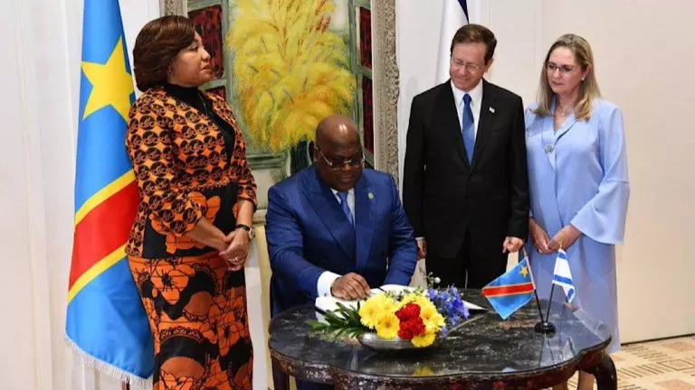 Israël à Tshisekedi