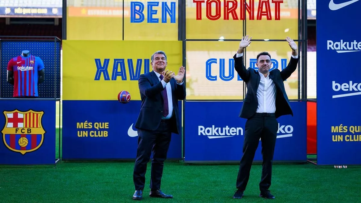 Foot : Xavi Hernandez revient au Barcelone comme entraîneur