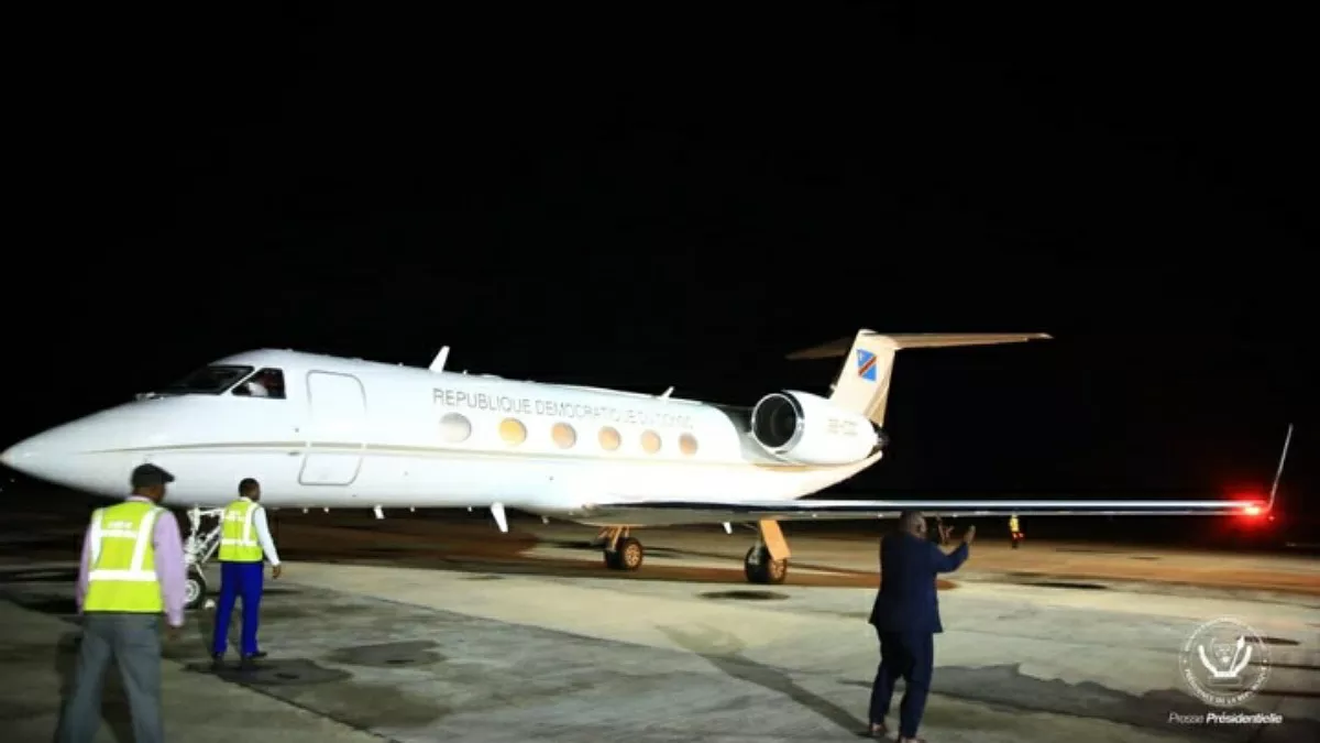 RDC : bloqué en Espagne depuis 2016 pour insolvabilité, l’avion présidentiel Gulfstream déjà à Kinshasa