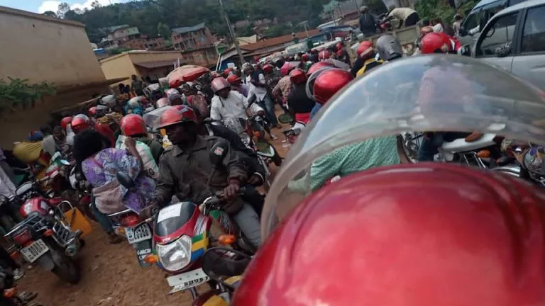 Sud Kivu accident circulation motard