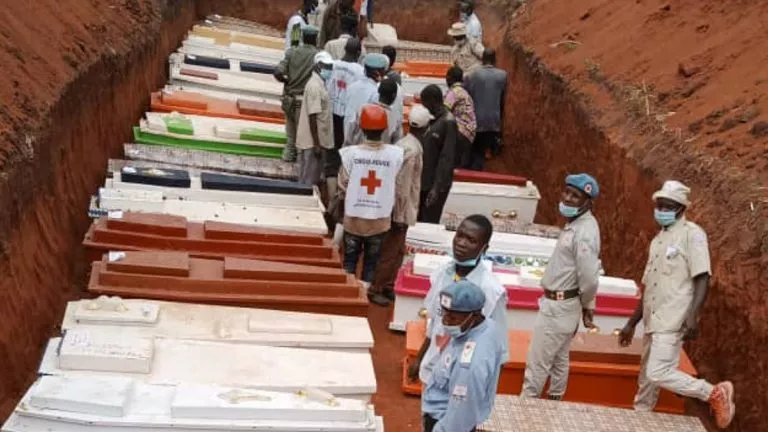 Ituri : 62 corps des déplacés tués par la milice CODECO inhumés