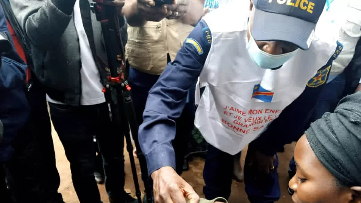Nord-Kivu : La campagne de vaccination contre la poliomyélite lancée à Butembo