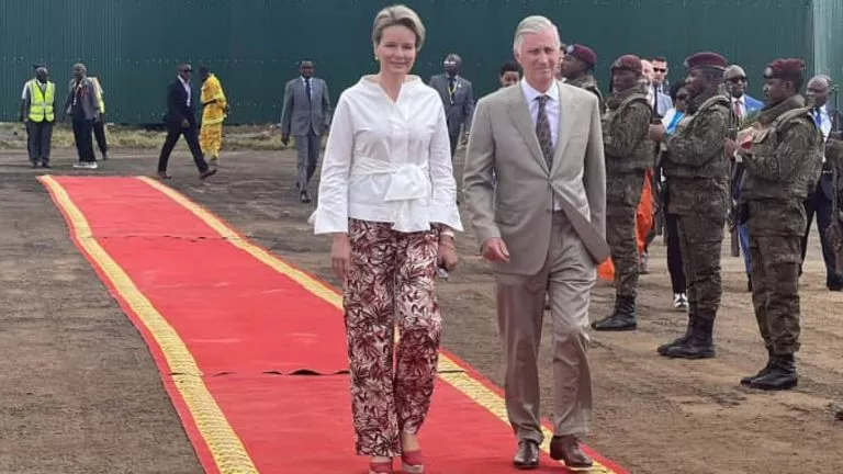 roi Philippe et de la reine Mathilde