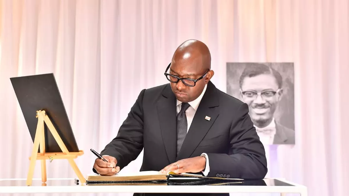 La salle des réunions de l’Ambassade de la RDC en Belgique va désormais porter le nom de “Lumumba”