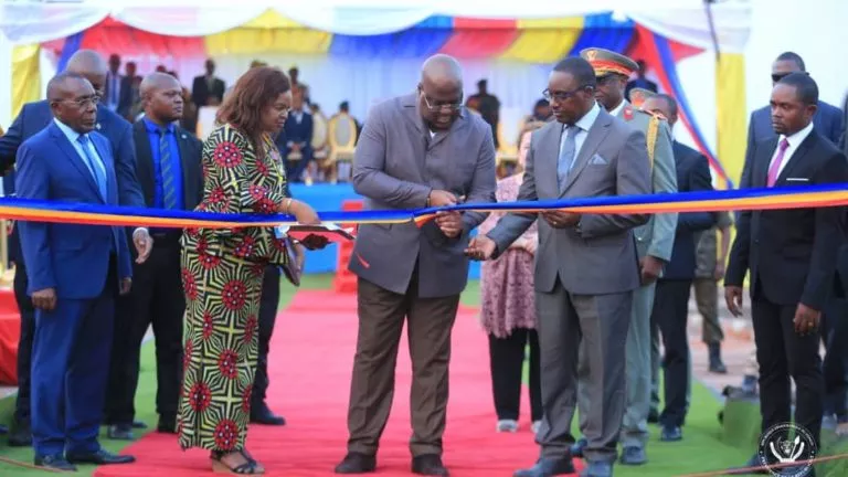 FARDC des clefs des villas construites sur le site Pool Malebo