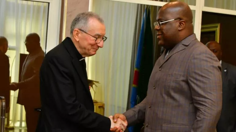 secretaire du Vatican Félix Tshisekedi RDC Congo