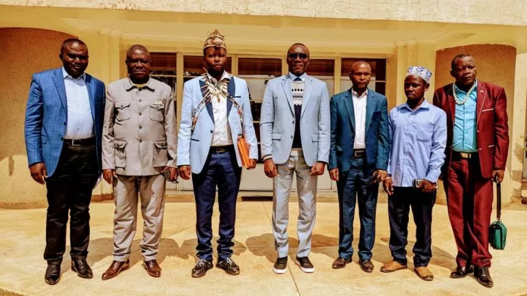 Une délégation des chefs coutumiers du territoire de Fizi
