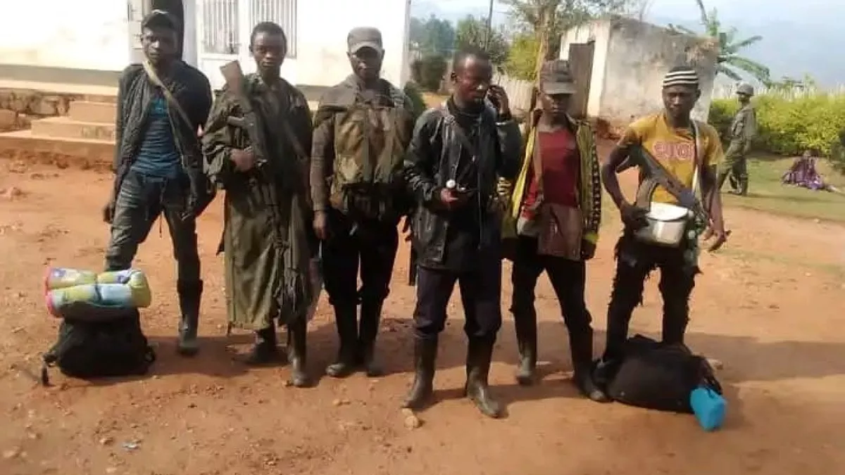 Uvira : Un chef rebelle et 5 de ses éléments se rendent avec plusieurs munitions à Sange
