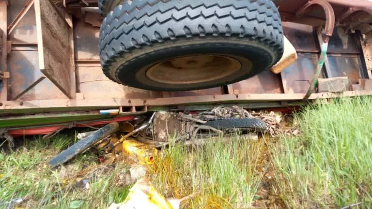 accident de circulation à Rwindi