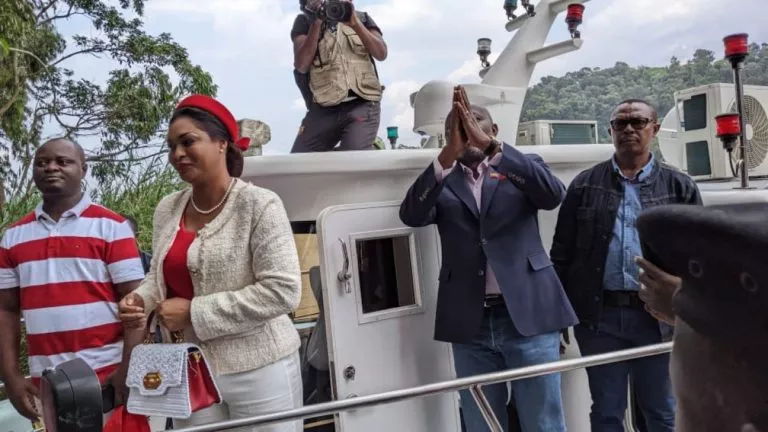 Sud-Kivu couple Kamerhe Amida