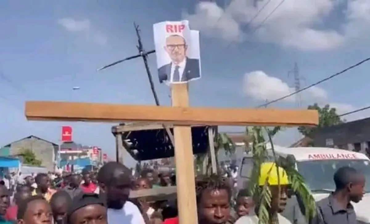 Goma: plusieurs centaines de manifestants dans les rues contre le M23 et Paul Kagame
