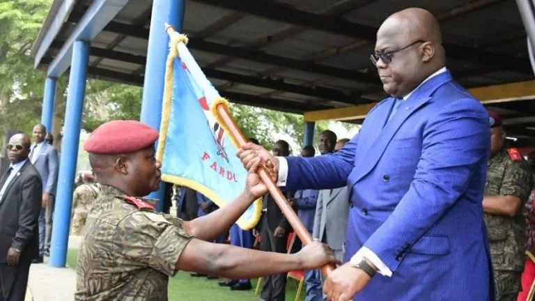 nouveau commandant de la garde républicaine Ephraim Kabi Kiriza