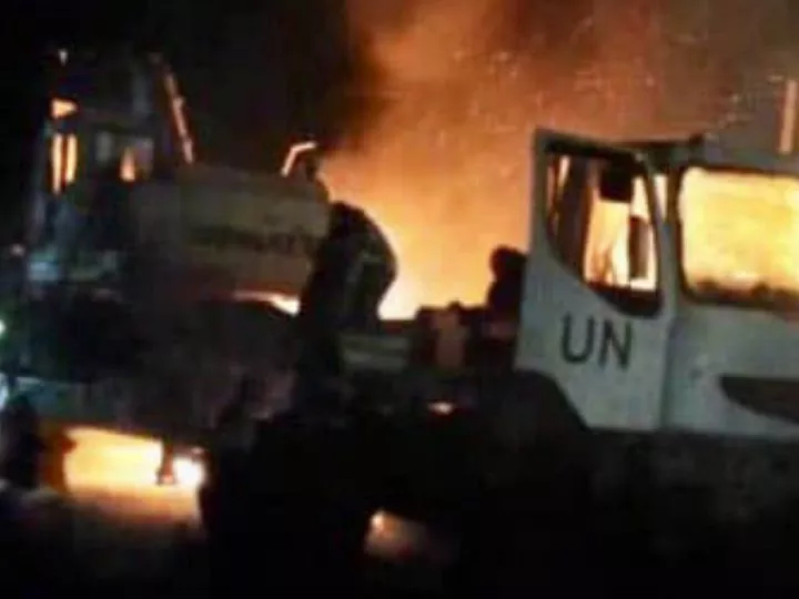 Nord-Kivu : 2 véhicules de la MONUSCO incendiés par la population à Kanyaruchinya