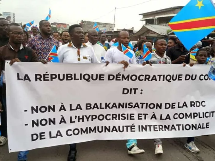 RDC : Les chrétiens de l’église catholique étaient dans les rues de Kinshasa pour dire Non à la Balkanisation