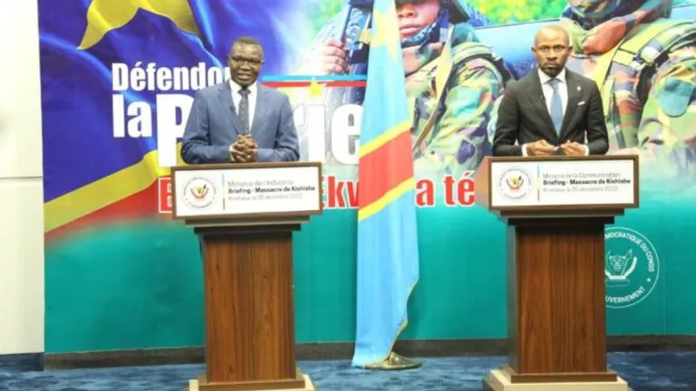 Julien Paluku et Patrick Muyaya