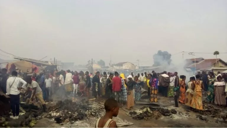 Beni Un incendie spectaculaire ravage le marché Mayangose