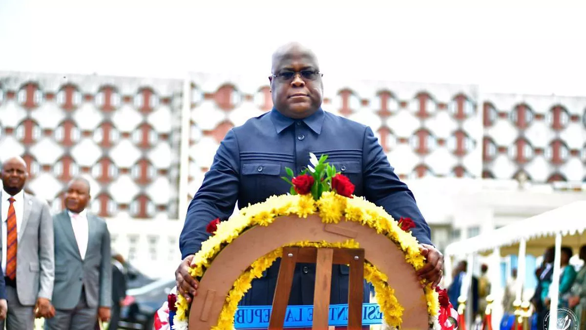 RDC : Félix Tshisekedi a rendu hommage au caporal Kunyuku Ngoma Albert